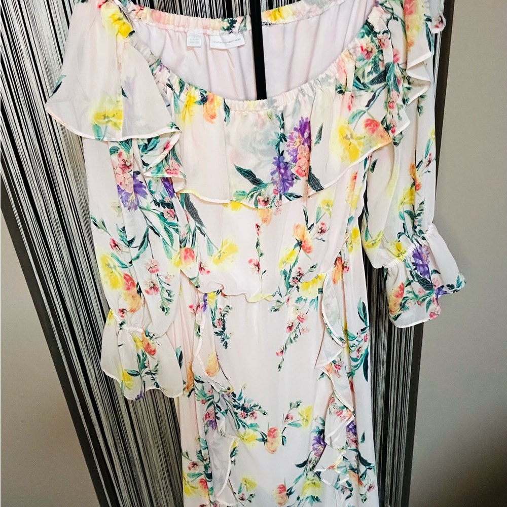 Floral Off-Shoulder Dress
